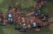 Rohingya villages burned